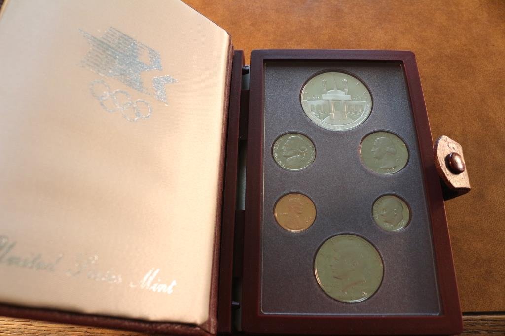 1984 US PRESTIGE PROOF SET OLYMPIC (1 of 3)
