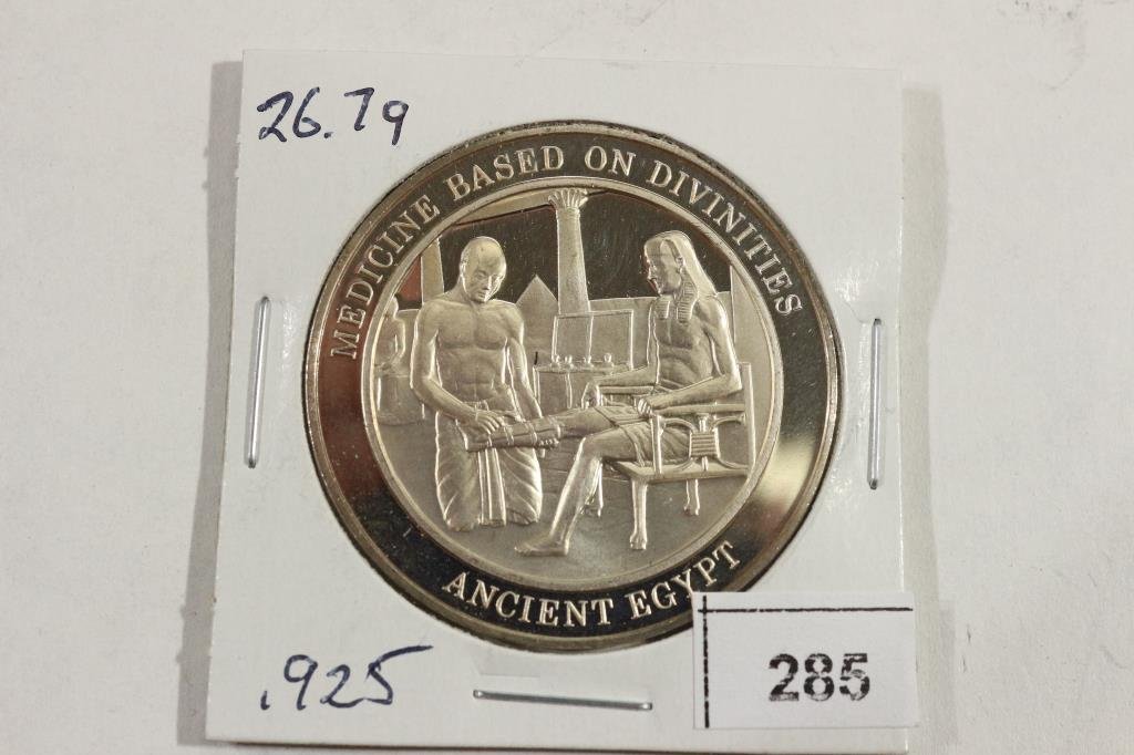 26.7 GRAM STERLING SILVER PROOF TOKEN (1 of 2)