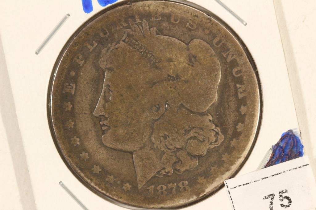 1878-CC MORGAN SILVER DOLLAR (1 of 2)