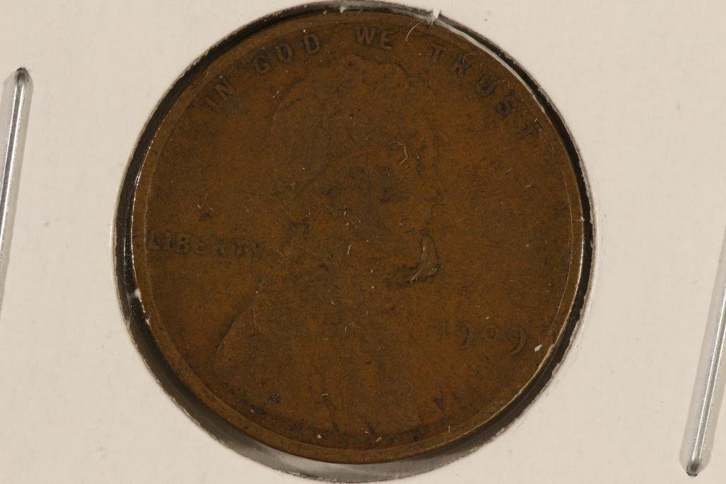 1909-VDB LINCOLN CENT (FINE) (1 of 2)
