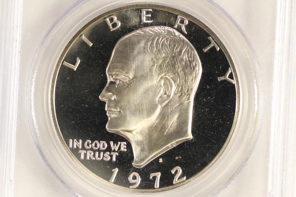 1972-S SILVER IKE DOLLAR PCGS PR69 DCAM (1 of 3)