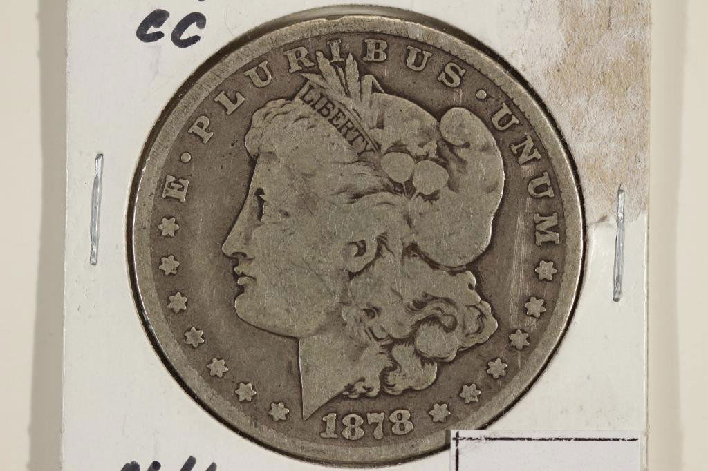 1878-CC MORGAN SILVER DOLLAR (1 of 2)