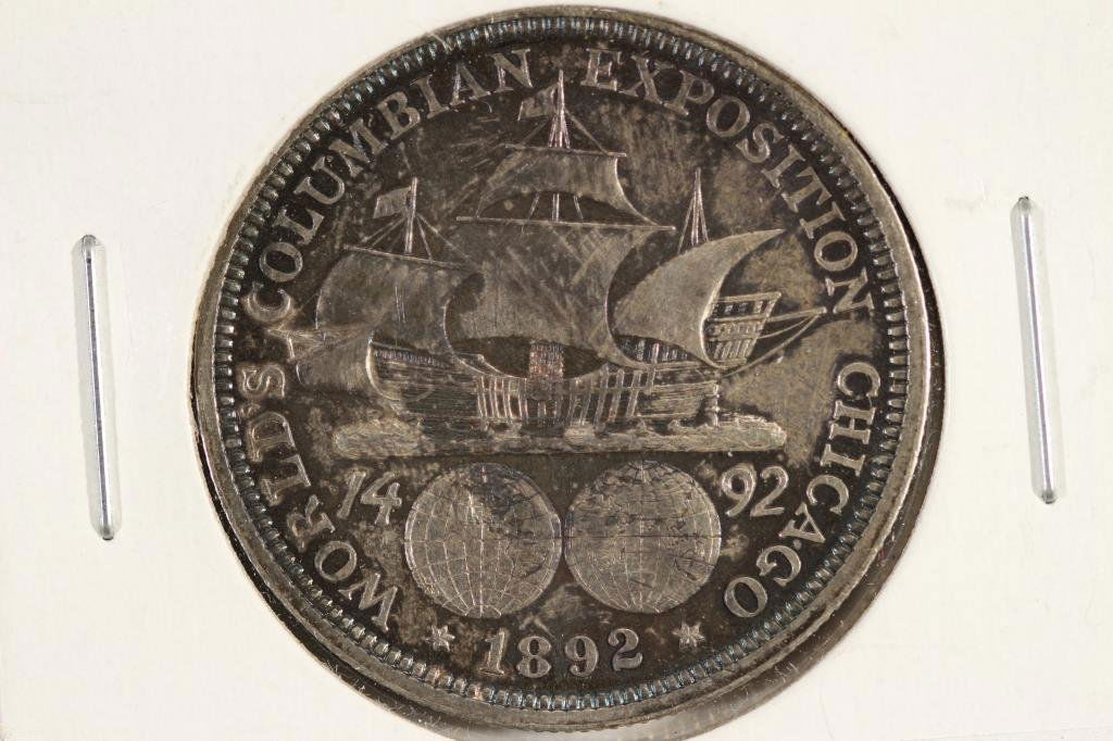 1892 COLOMBIAN EXPOSITION HALF DOLLAR (1 of 2)