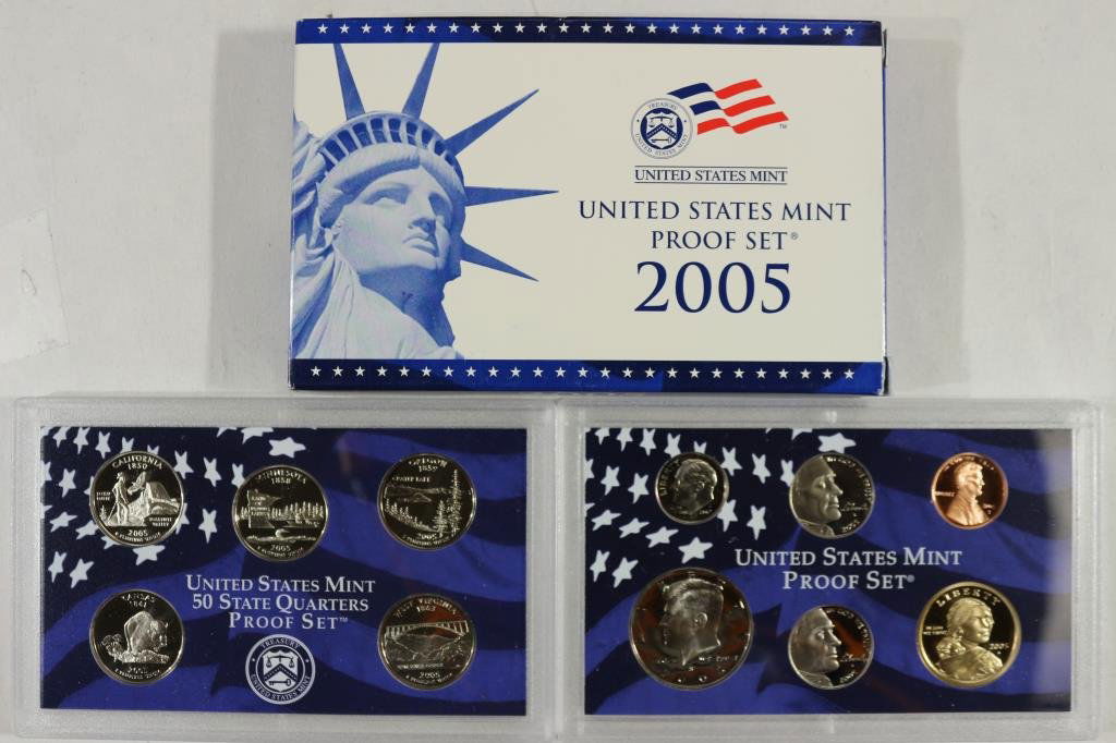 2005 US PROOF SET (WITH BOX) (1 of 2)