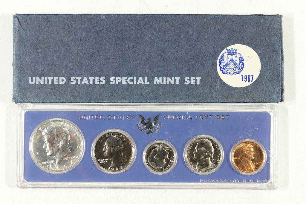 1967 US SPECIAL MINT SET WITH BOX (1 of 2)