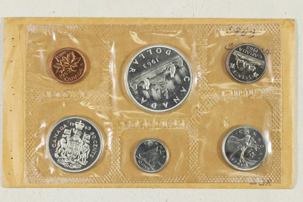 1963 CANADA SILVER (PF LIKE) SET (1 of 2)