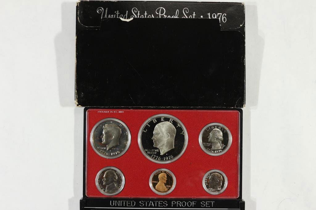1976 US PROOF SET (WITH BOX) (1 of 2)