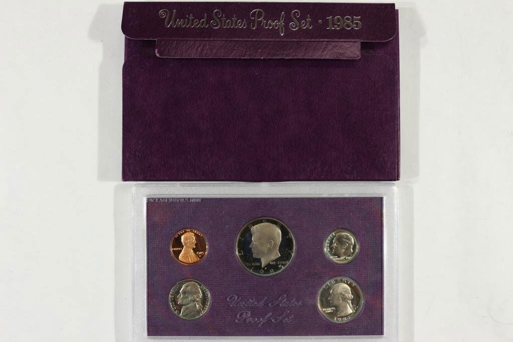 1985 US PROOF SET (WITH BOX) (1 of 2)
