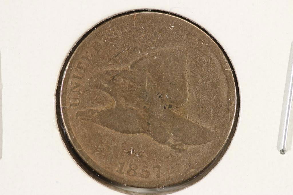 1857 FLYING EAGLE CENT (1 of 2)