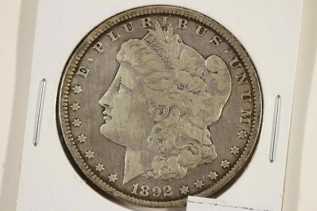 1892-S MORGAN SILVER DOLLAR BETTER DATE (1 of 2)