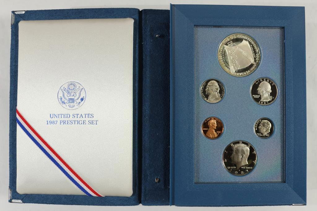 1987 US PRESTIGE PROOF SET  US CONSTITUTION (1 of 4)
