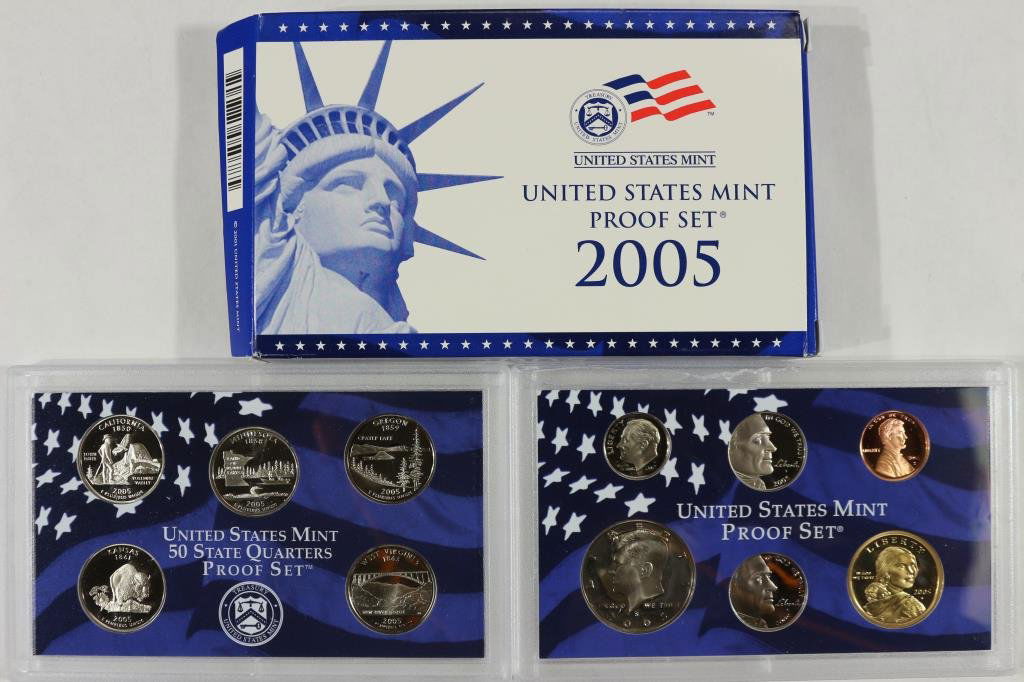 2005 US PROOF SET (WITH BOX) (1 of 2)