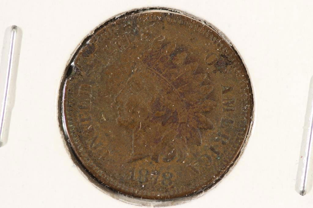 1878 INDIAN HEAD CENT (SEMI-KEY) (1 of 2)