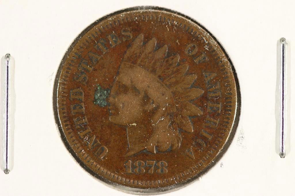 1878 INDIAN HEAD CENT (SEMI-KEY) (1 of 2)