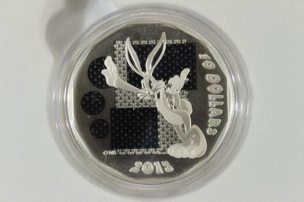2015 CANADA $10 FINE SILVER COIN LOONEY TUNES (1 of 4)