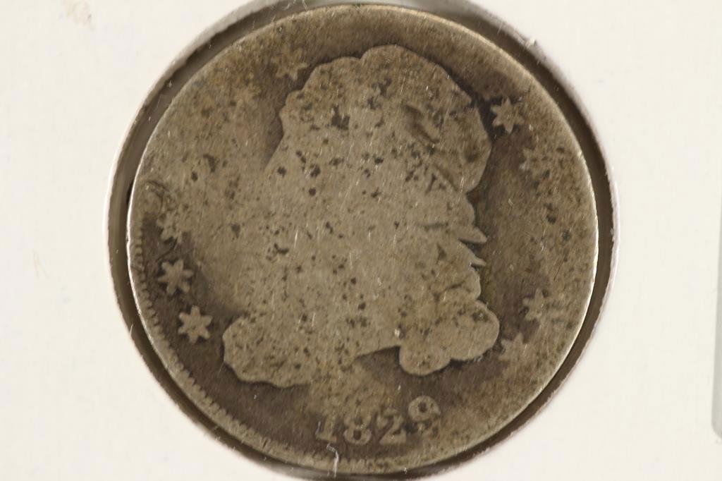 1829 CAPPED BUST DIME (1 of 2)