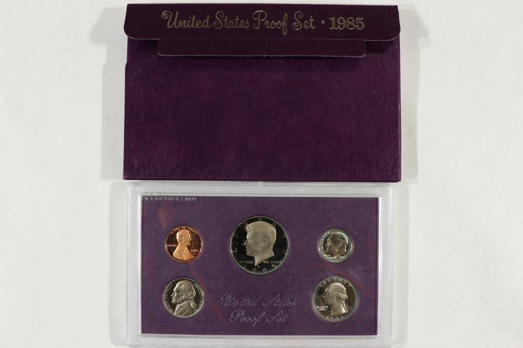 1985 US PROOF SET (WITH BOX) (1 of 2)