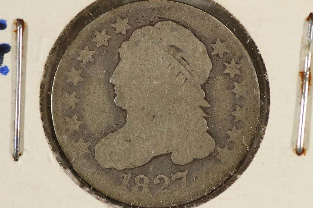 1827 CAPPED BUST DIME (1 of 2)