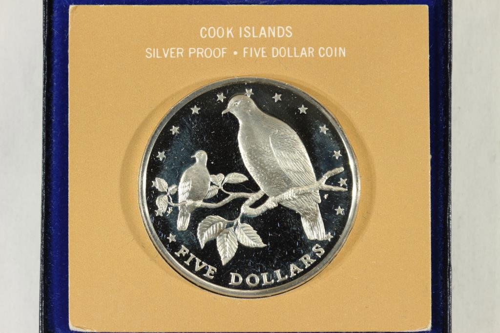 1979 COOK ISLANDS $5 STERLING PROOF (1 of 3)