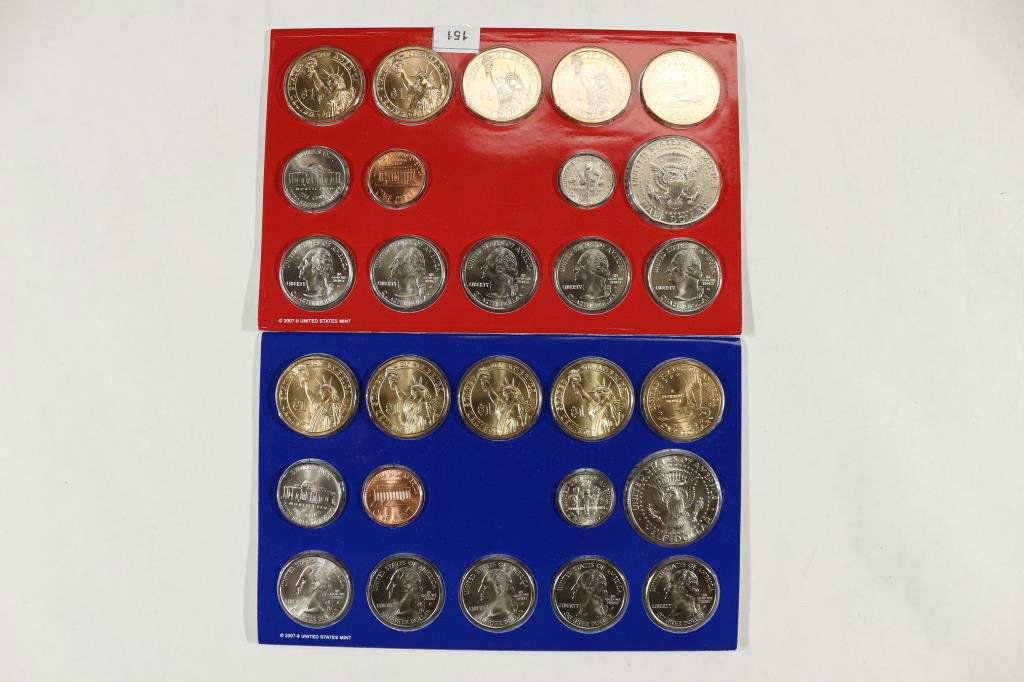 2008 US MINT SET (UNC) P/D (1 of 2)