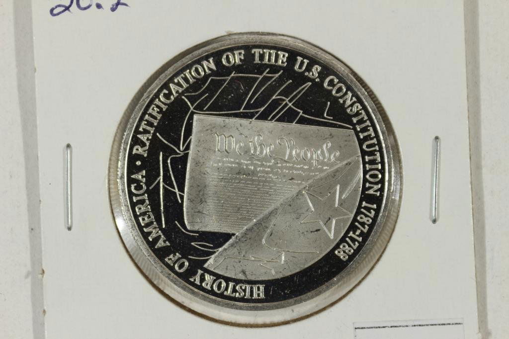 20.2 GRAM .999 SILVER PROOF ROUND (1 of 2)