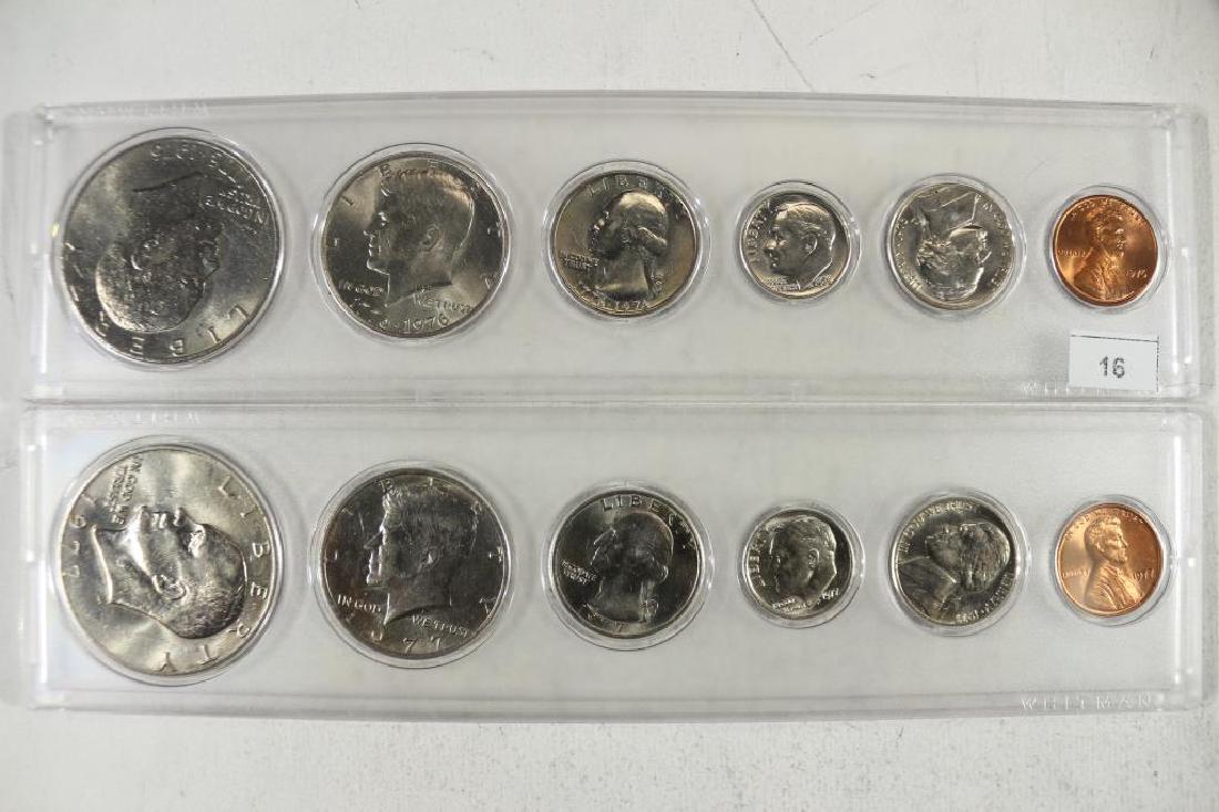 1976-P & 1977-P US UNC YEAR SETS (1 of 2)