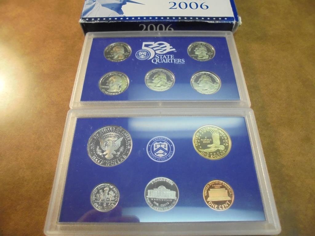 2006 US PROOF SET (WITH BOX) (1 of 2)