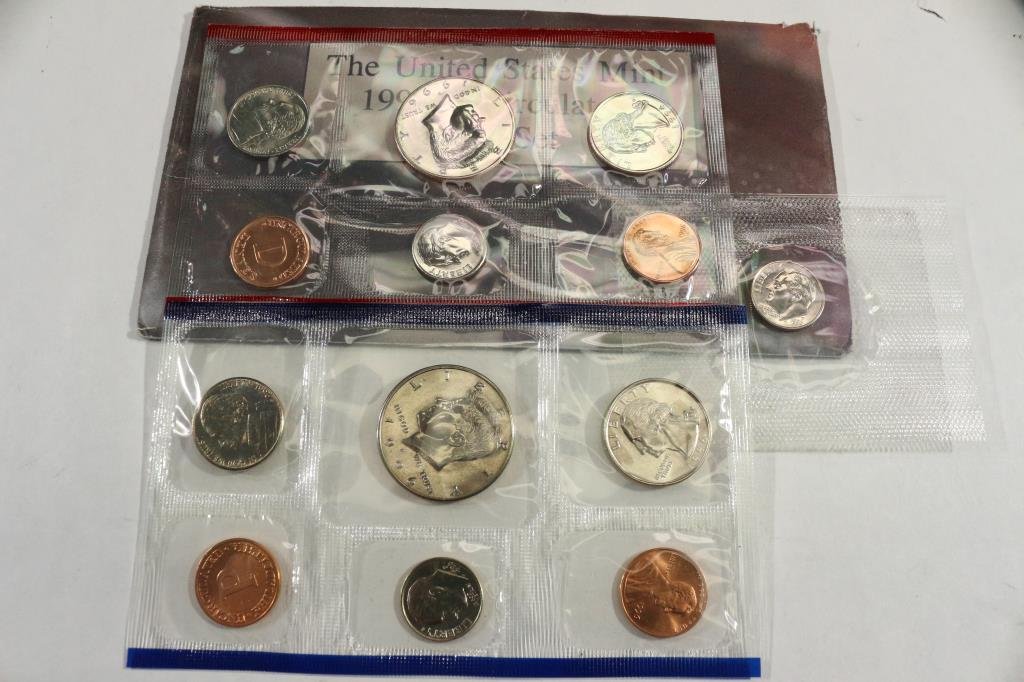 1996 US MINT SET (UNC) P/D (WITH ENVELOPE) (1 of 2)