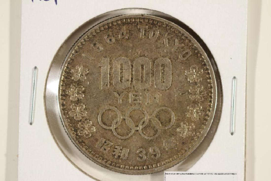 1964 TOKYO SILVER 1000 YEN (1 of 2)