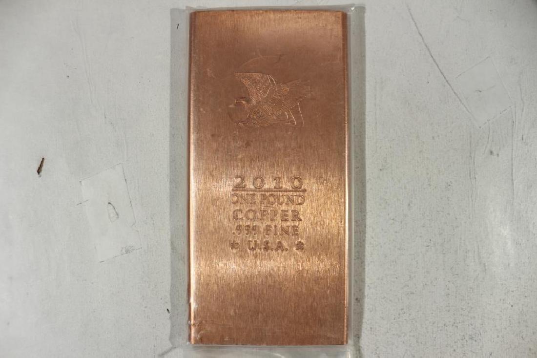 1 POUND .999 FINE COPPER BAR (1 of 2)