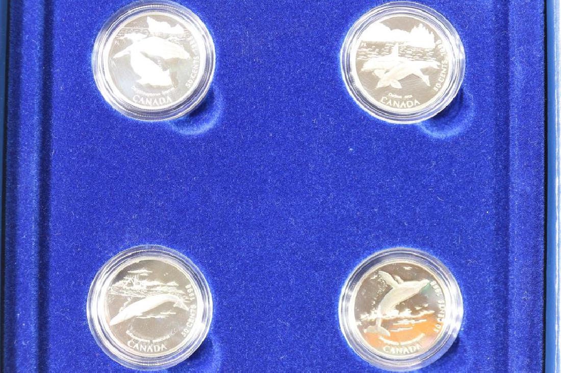1998 CANADA'S OCEAN GIANTS STERLING SILVER (1 of 3)