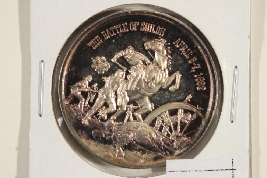 26.1 GRAM SILVER PROOF ROUND THE BATTLE OF SHILOH (1 of 2)