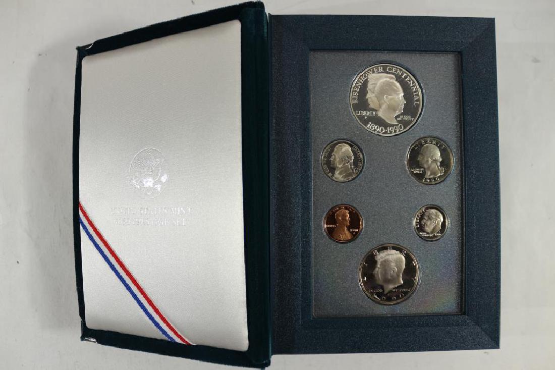 1990 US PRESTIGE PROOF SET EISENHOWER (1 of 3)