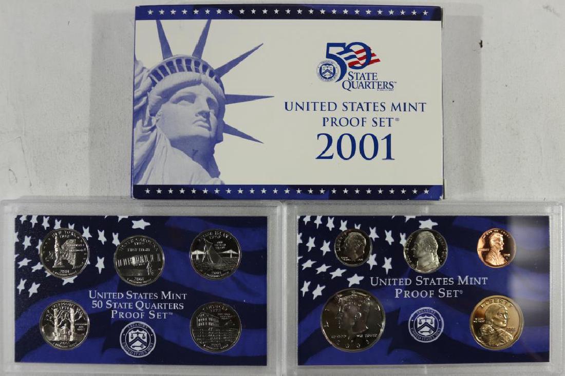 2001 US PROOF SET (WITH BOX) (1 of 2)
