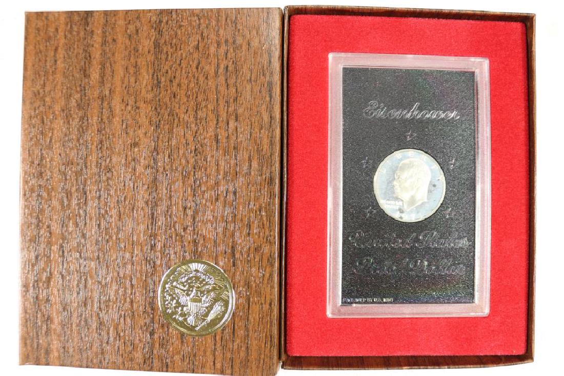 1971-S IKE SILVER DOLLAR PROOF (BROWN PACK) (1 of 2)