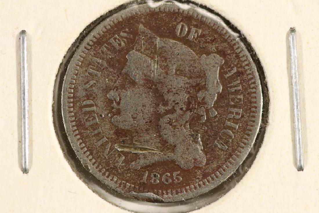1865 THREE CENT PIECE (NICKEL) (1 of 2)