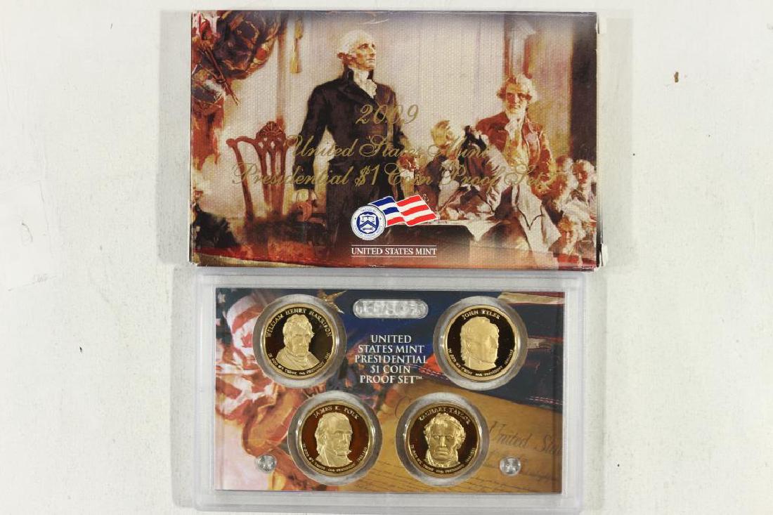 2009 US PRESIDENTIAL DOLLAR PROOF SET WITH BOX (1 of 2)