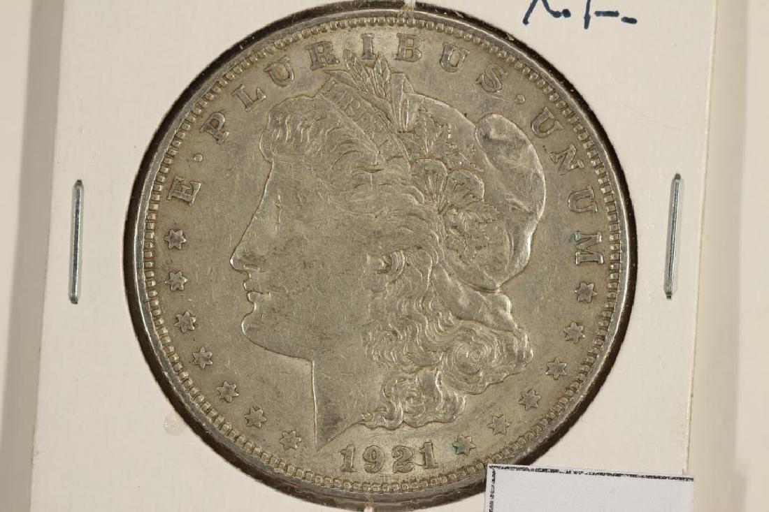 1921 MORGAN SILVER DOLLAR: You must call or email us your credit card directly. Our phone number is 1-763-862-8302 and our email is bidalotauction@aol.com. Thanks.