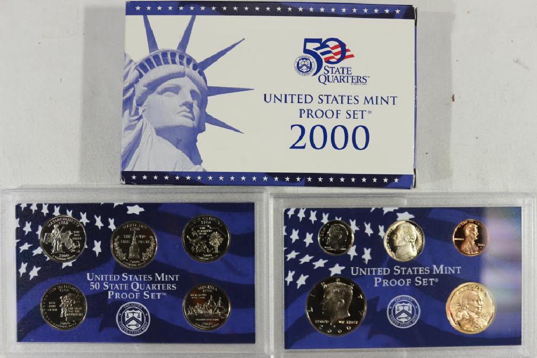 2000 US PROOF SET (WITH BOX): You must call or email us your credit card directly. Our phone number is 1-763-862-8302 and our email is bidalotauction@aol.com. Thanks.