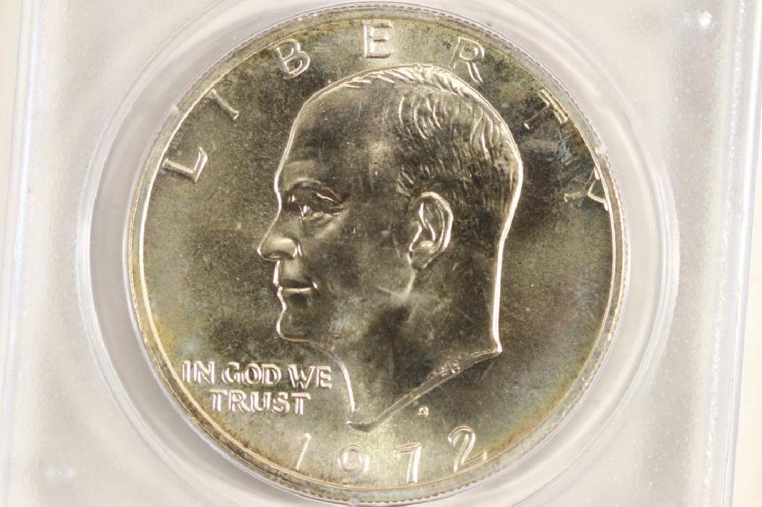 1972-S IKE SILVER DOLLAR PCGS MS66 (1 of 3)