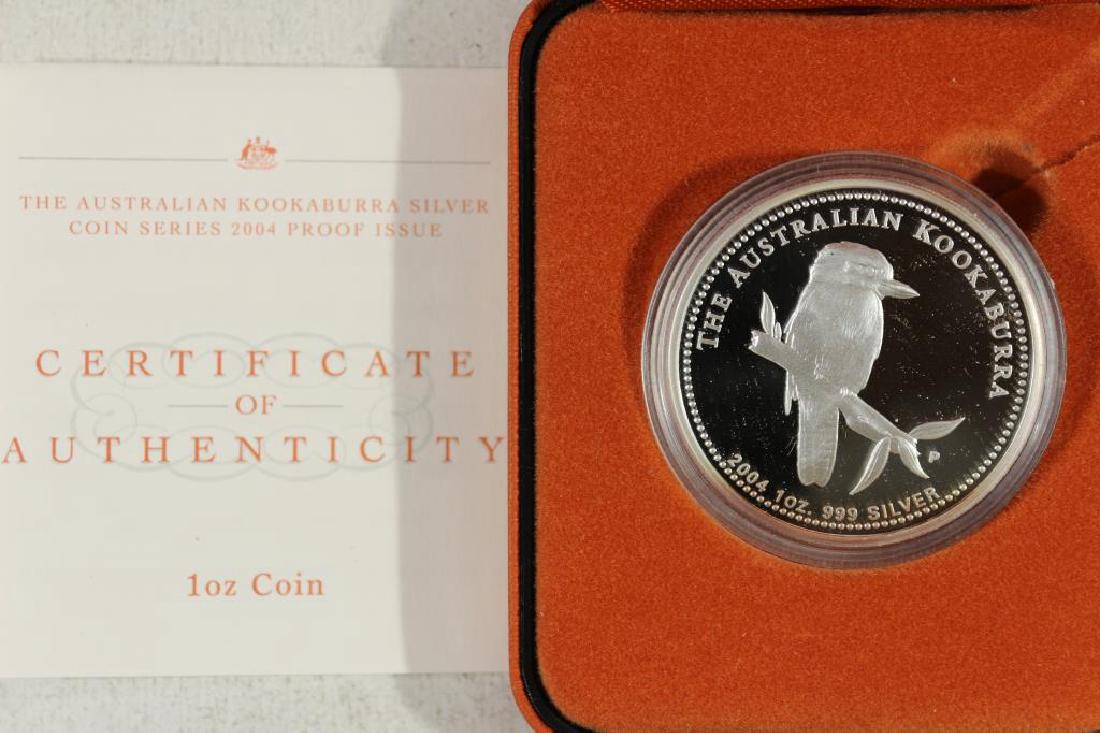 2004 AUSTRALIA 1 OZ. SILVER KOOKABURRA PROOF (1 of 4)
