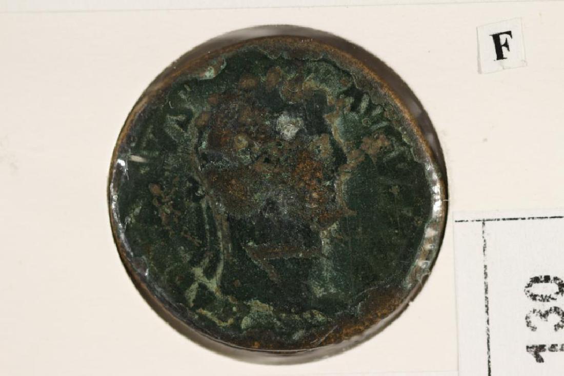 117-138 A.D. HADRIAN ANCIENT COIN (FINE): You must call or email us your credit card directly. Our phone number is 1-763-862-8302 and our email is bidalotauction@aol.com. Thanks.