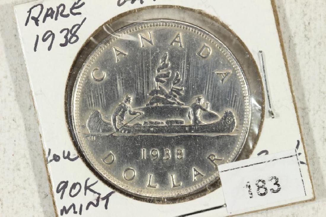 1938 CANADA SILVER DOLLAR (1 of 2)