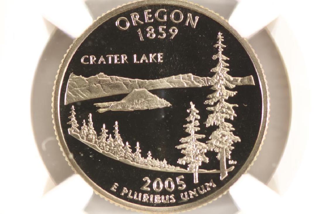2005-S OREGON QUARTER NGC PF69 ULTRA CAMEO: You must call or email us your credit card directly. Our phone number is 1-763-862-8302 and our email is bidalotauction@aol.com. Thanks.