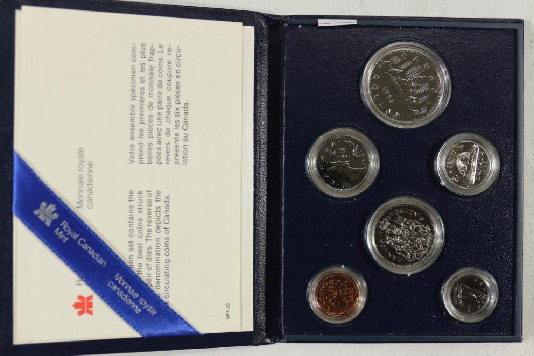 1983 CANADA SPECIMEN SET: You must call or email us your credit card directly. Our phone number is 1-763-862-8302 and our email is bidalotauction@aol.com. Thanks.