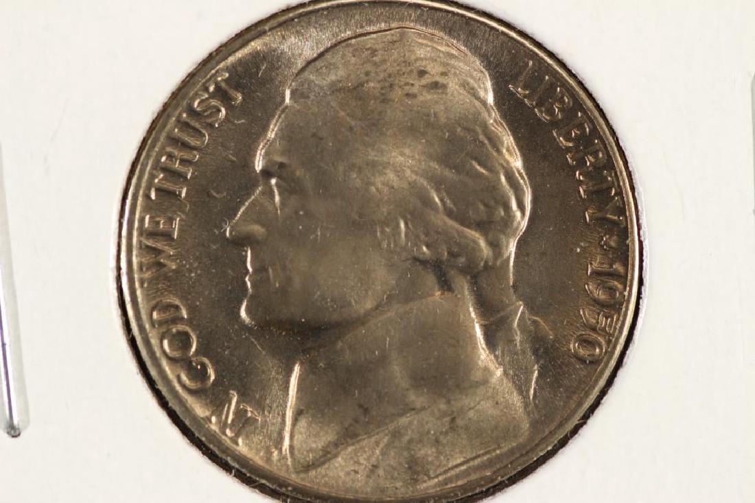 1950-D JEFFERSON NICKEL BU KEY DATE: You must call or email us your credit card directly. Our phone number is 1-763-862-8302 and our email is bidalotauction@aol.com. Thanks.