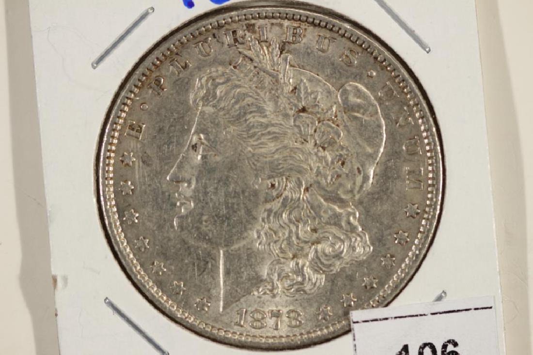 1878 MORGAN SILVER DOLLAR AU: You must call or email us your credit card directly. Our phone number is 1-763-862-8302 and our email is bidalotauction@aol.com. Thanks.
