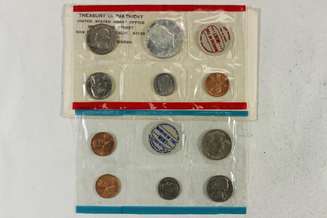 1968 US MINT SET (UNC) P/D/S (WITH ENVELOPE) (1 of 2)
