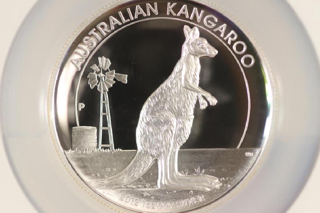 2012-P AUSTRALIA SILVER DOLLAR KANGAROO-HIGH (1 of 3)