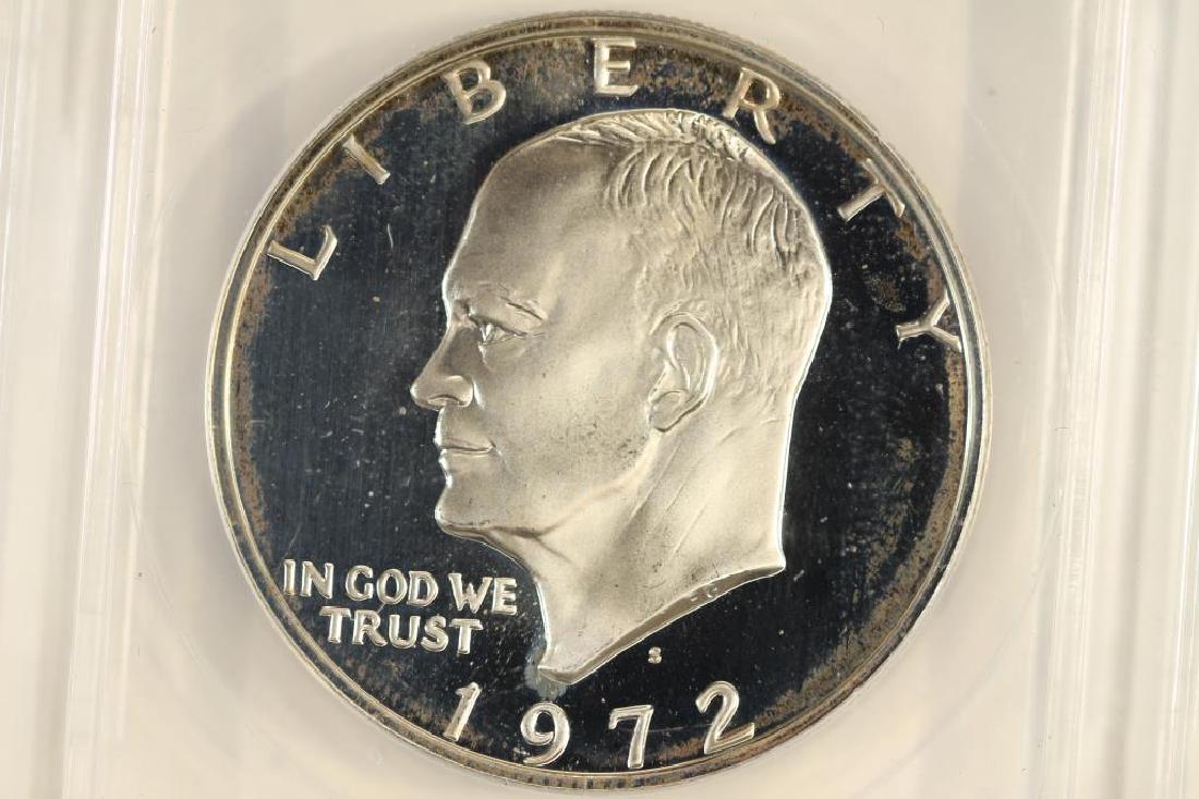 1972-S IKE DOLLAR ANACS PF69 DCAM (1 of 3)